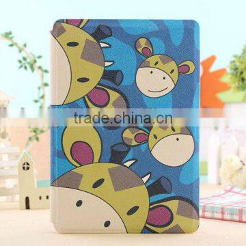 High Quality cute cartoon leather case for ipadmini