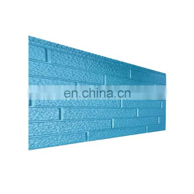metal carved polyurethane sandwich panel for building Connection Lightweight Insulation Metal