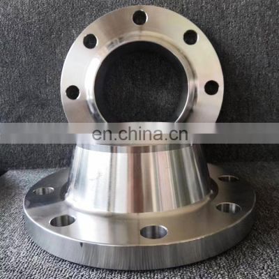 Factory 3 4inch 300lb pn10 pn16 rf f304h 304 stainless steel 304 316l 2205 pipe forged flange weld neck flange for pipe fitting