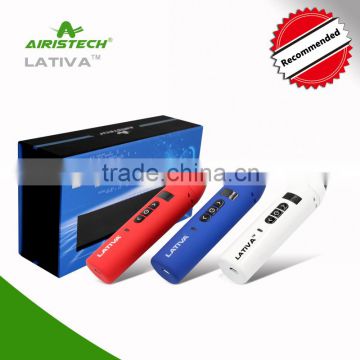 2016 China Wholesale E Cigarette dry digital vaporizer for herb pen, Airistech LATIVA ceramic vaporizer china wholesale vaporize