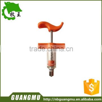 New product Ningbo Guangmu plastic orange stainless syringe