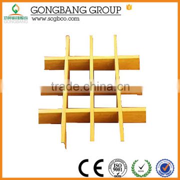 China construction materials open metal grid aluminum suspended ceiling