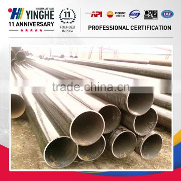 High quality large diameter thick wall galvanized erw steel pipe