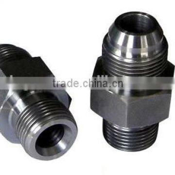 Flare fittings JIC 7/16-20 pipe fitting,air conditioner flare nut precision mold parts flare nipple, Factory supply