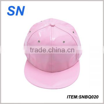 top sale polyester snapback custom fashion pink waterproof snapback hat