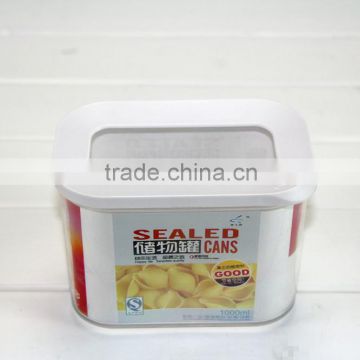Food use nuts storage box plastic food jar container