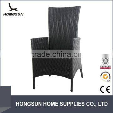 2014 Latest design hight back luxury banquet rattan chair