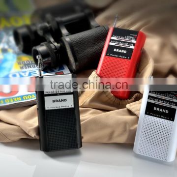 R-700 good quality mini alarm clock pocket radio