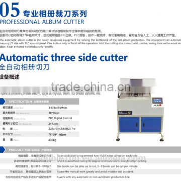 digital automatic three side paper guillotine machine