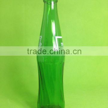Argopackaging 250ml green color beer glass bottle