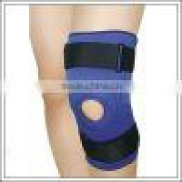 neoprene knee brace support with adjustable straps, elastic knee sleeve support protector, closed patella knee sleeve