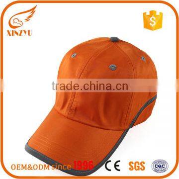Custom 100% cotton chinese red custom sports cap red