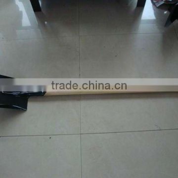 agriculture shovel with long wooden handle S501L