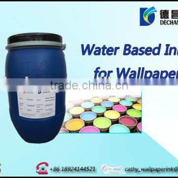 Factory directly supply water based white printing ink for vinyl wallpaper