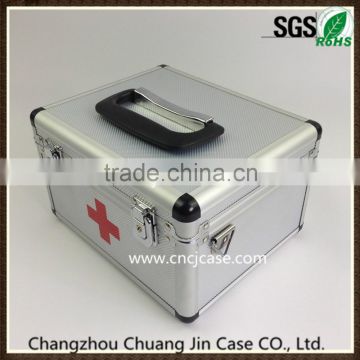 Potable aluminum medical case aluminum carrying case