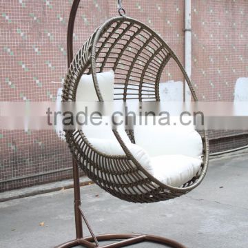 Patio furniture hanging egg chair patio swing chair