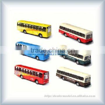 Model scale bus /architecture model bus /ABS car /small Alloy toy car/model