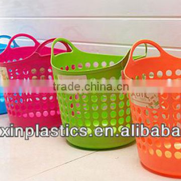 plastic laundry basket ,clothe plastic basket,plastic shopping basket