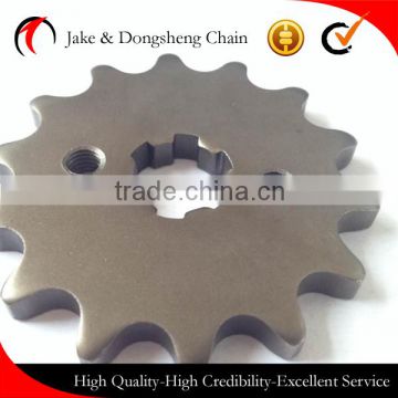 HIGH QUALITY 45 STEEL 40MN 428H/132L-45T/15T motorcycle chain and sprocket