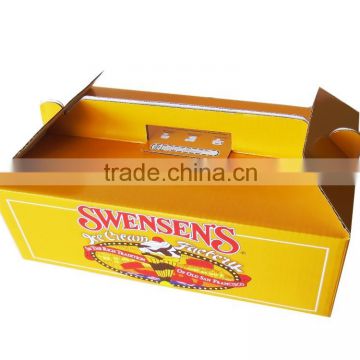 corrugated paper cheap price food carry box