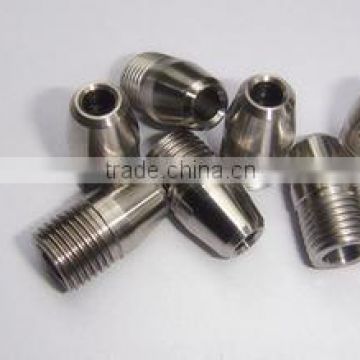 Custom manufacturing precise stainless steel machined part