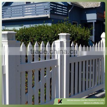 American style garden fence