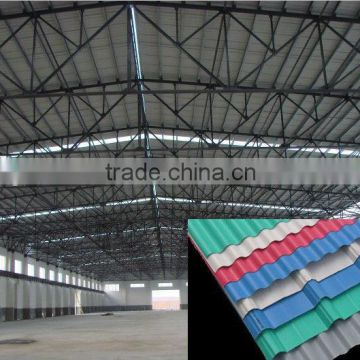 Anti-corrosion PVC corrugated roof sheet