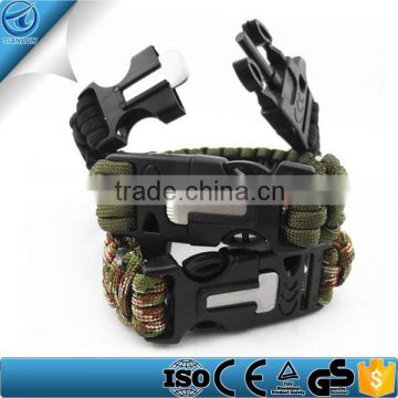 Multi Color 550 Paracord Survival Bracelet