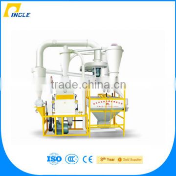 China New Design Popular Pingle Milling Machine , 12T/24H Corn Flour Mill Machinery