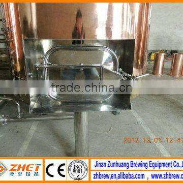 German style micro red copper beer production line plants