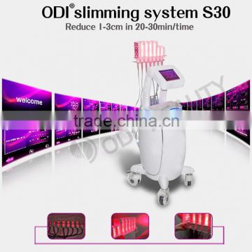 (CE Approved) 6 big groups + 2 small groups slimlipo cellulite reduce equipment(OD-S30)