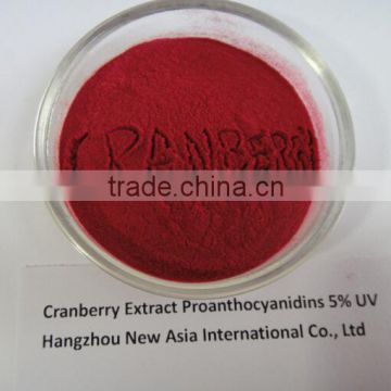 Biggest Supplier Cranberry Juice Powder U.S.A Import Vaccinium Macrocarpon Proanthocyanidins 5%-70% UV,HPLC,DMAC Kosher Halal