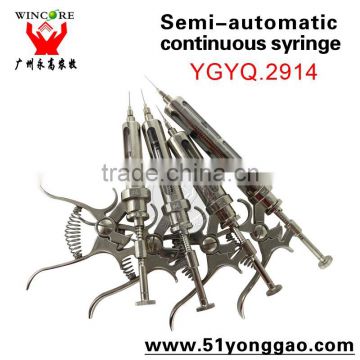 2015 hot sales veterinary automatic poultry vaccinator Animal Syinges