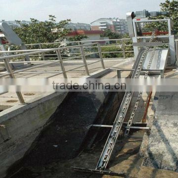 Chain type sand removing machine for sewage treatment plant