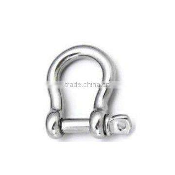 AISI316&AISI304 STAINLESS STEEL EUROPEAN TYPE LARGE DEE SHACKLE