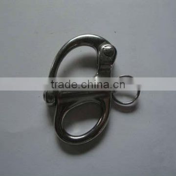 stainless steel fixed snap shackle