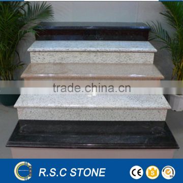 Chinese granite stair treads for indoor and outdoor decoration