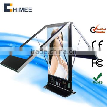 55 inch dual screen advertising monitor advertising multimedia player with android function