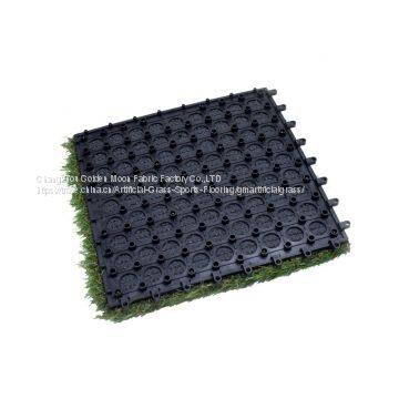 #408818-XO Tile With PE Foam Interlocking Artificial Grass supplier