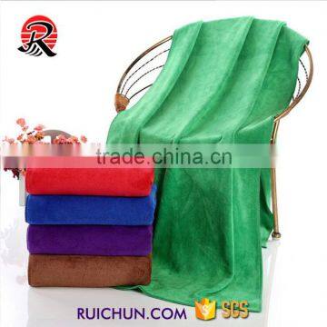 wholesale cheap plain dyed 400g microfiber towel for car wash