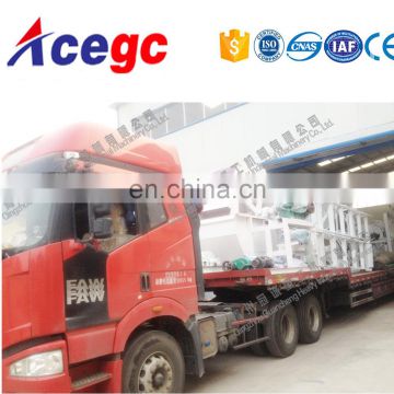Marine/sea sand washing equipment for clean sand sending to concrete batching plant