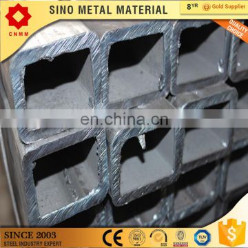 galvanized square iron hot sale black rectangular tube/rhs steel tube