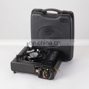Two function portable gas stove, 2 in 1 portable gas cooker,two in one camping stove