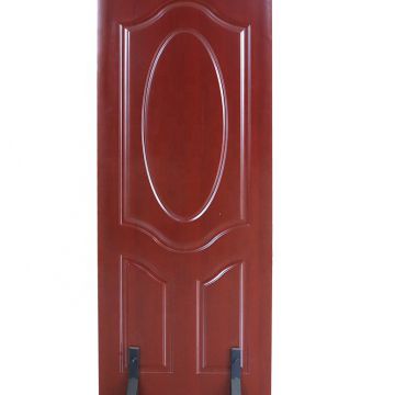 3mm thick natural wood veneer melamine moulded laminated door skin