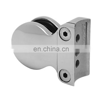 Sonlam BJ-10, Stainless Steel Adjustable Glass Clamps Door Clip Punch Free 8-12mm Clip Holder for Glass