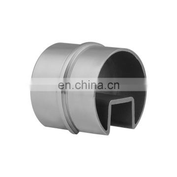 Handrail Accessory Stainless Steel Slot Pipe fittings for  single slot 15*15mm