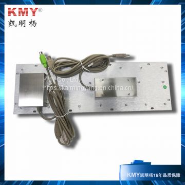 Kiosk Metal Keyboard with Trackball (KMY299B)