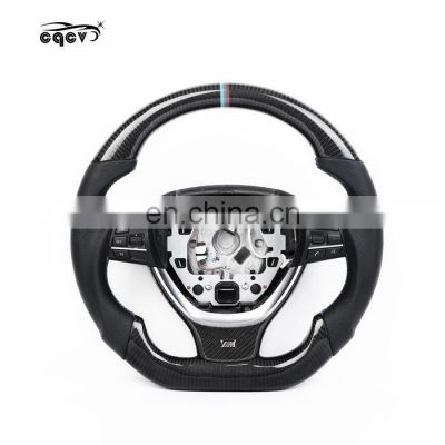 mirror cover Interior Decoration for bmw 5 series F10 F18 steering wheel
