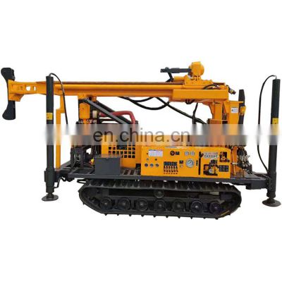 500 feet Portable top drive head portable water well drilling rig / well rig top drive