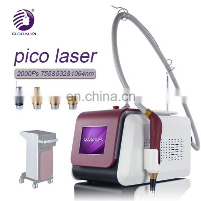 The best treatment nd yag laser machine with tattoo pigment removal laser